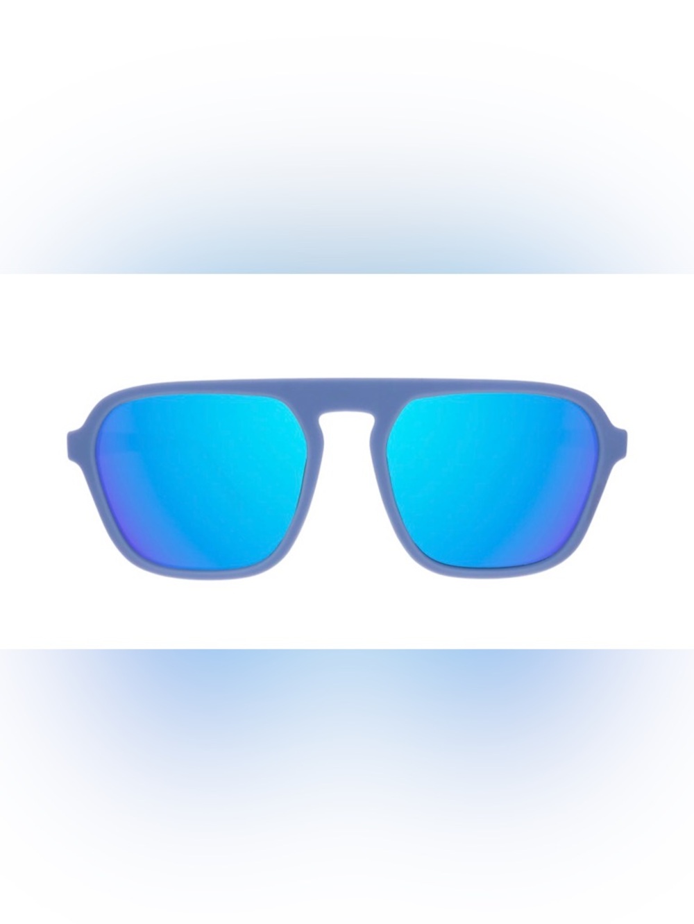 Goodr Matte Sunglasses in Roller Rink Royalty with Tinted Lenses
